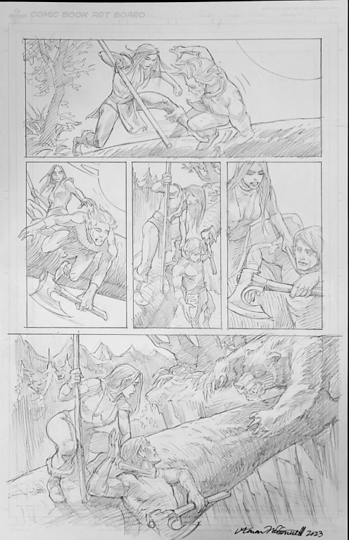 No'madd Scrolls of Battle Quest pg. 2 by Aaron McConnell